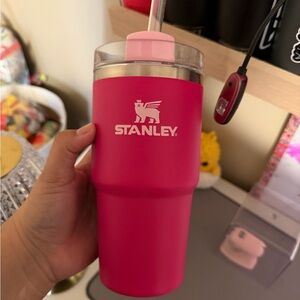 Stanley Fuchsia Tumbler with Clear Lid